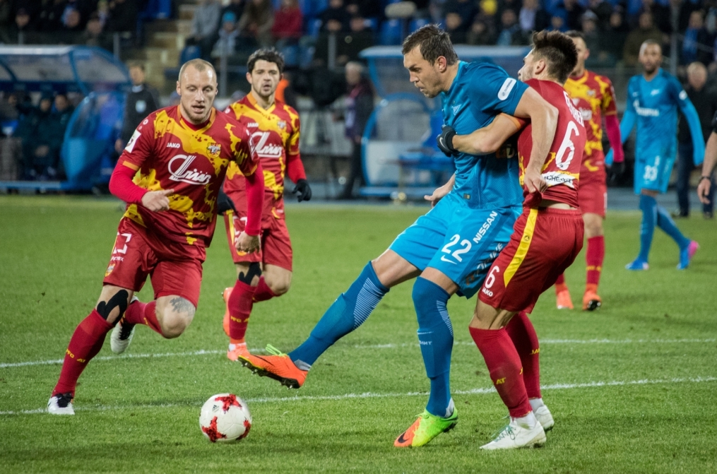 РОСГОССТРАХ-Чемпионат России 2016/17, 20-й тур, «Зенит» — «Арсенал»