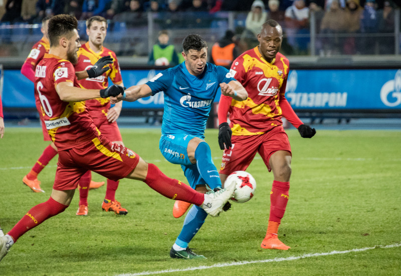 РОСГОССТРАХ-Чемпионат России 2016/17, 20-й тур, «Зенит» — «Арсенал»