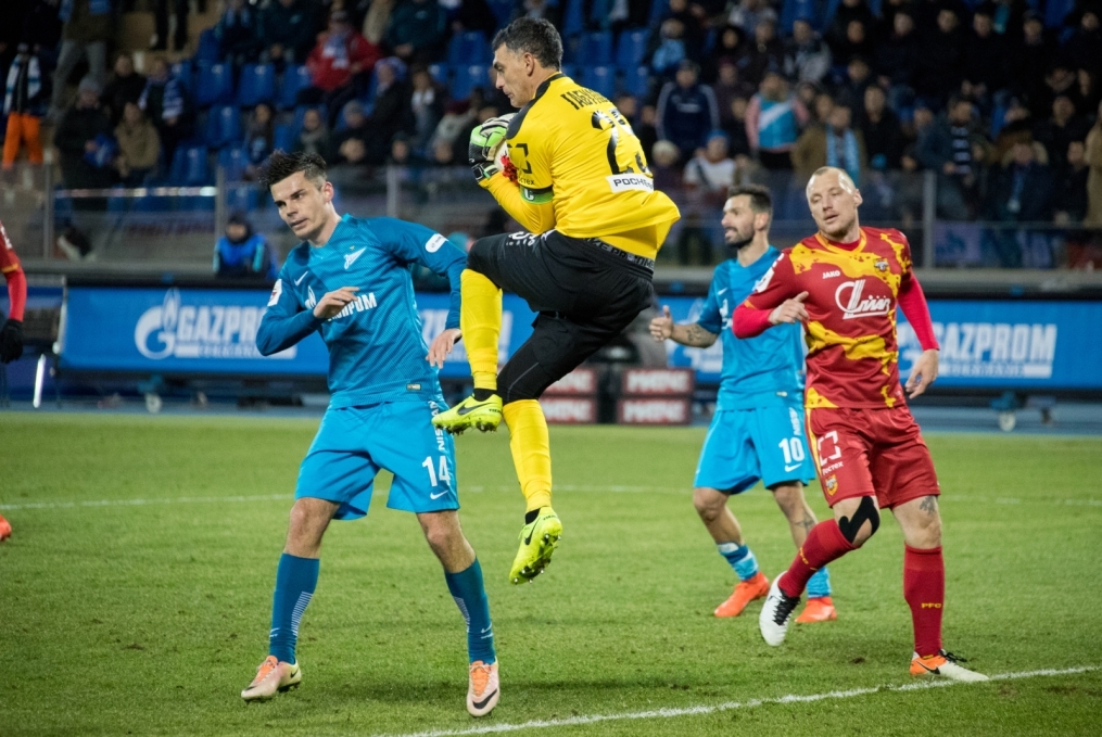 РОСГОССТРАХ-Чемпионат России 2016/17, 20-й тур, «Зенит» — «Арсенал»