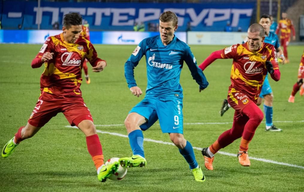 РОСГОССТРАХ-Чемпионат России 2016/17, 20-й тур, «Зенит» — «Арсенал»