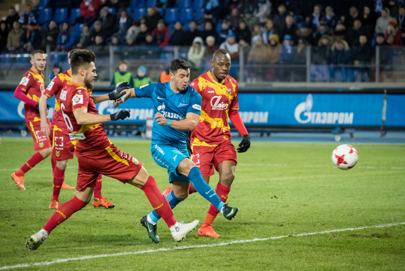 РОСГОССТРАХ-Чемпионат России 2016/17, 20-й тур, «Зенит» — «Арсенал»