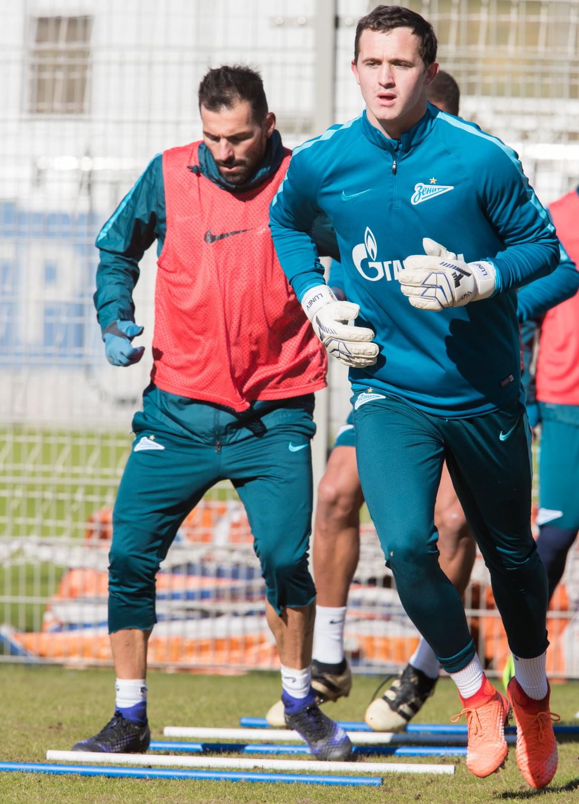 Утренняя тренировка «Зенита» в «Газпром» — тренировочном центре