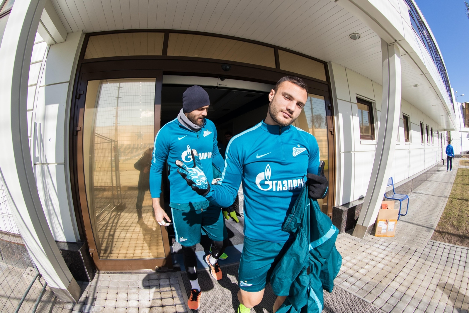 Утренняя тренировка «Зенита» в «Газпром» — тренировочном центре
