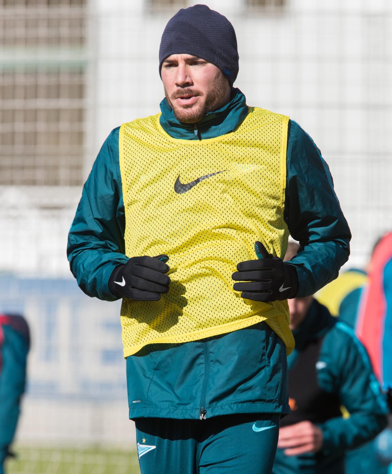 Утренняя тренировка «Зенита» в «Газпром» — тренировочном центре