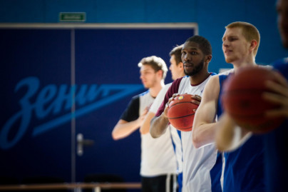 Тренировка «Зенита» перед матчем с «Локомотивом-Кубань».