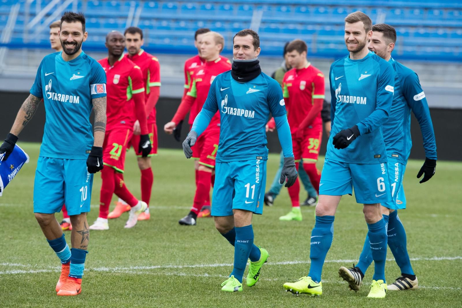 Товарищеский матч «Зенит» — «Уфа»