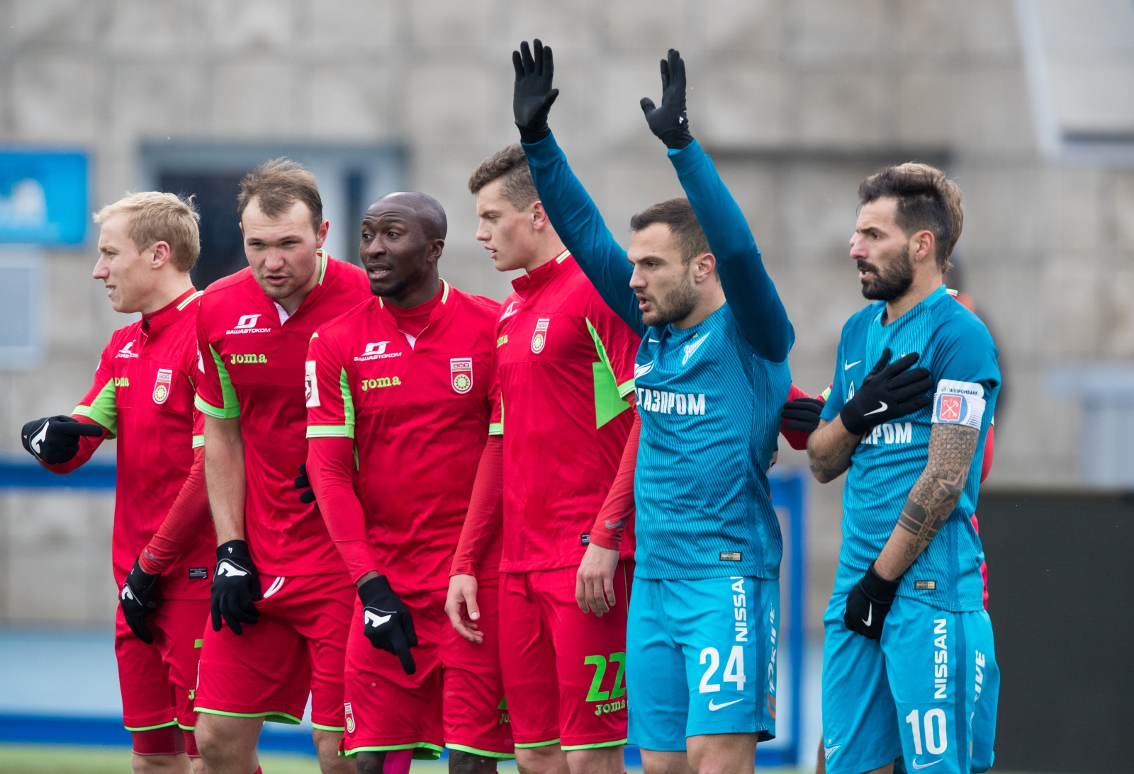 Товарищеский матч «Зенит» — «Уфа»