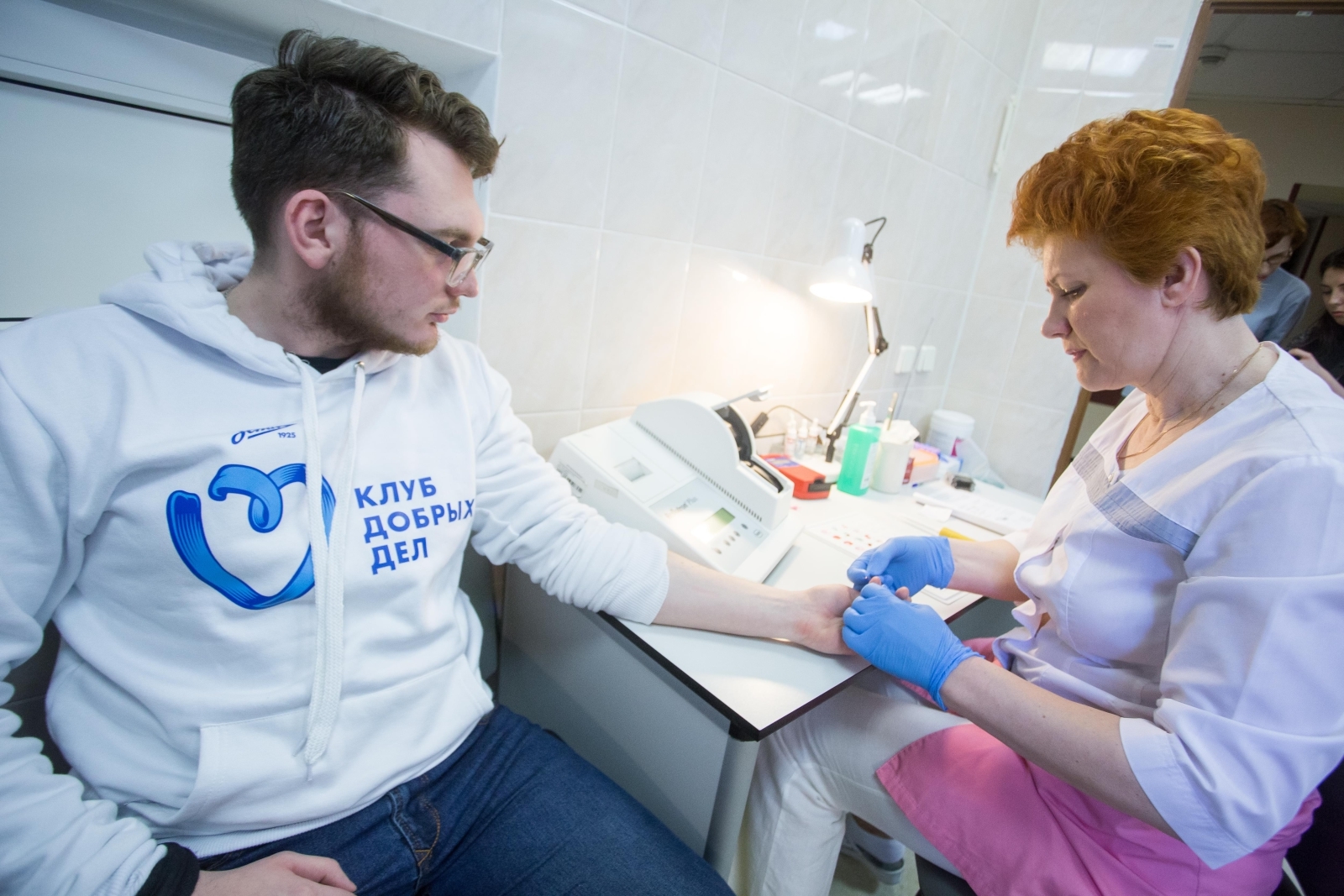 «Марафон добра»: болельщики-студенты проводят «День донора»