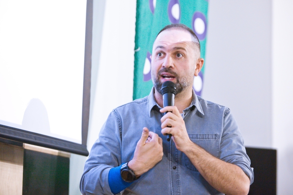 «Школа спортивной журналистики»: Таш Саркисян провел первую лекцию совместного проекта футбольного клуба «Зенит» и компании «МегаФон»