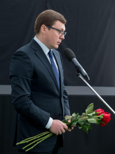 Церемония прощания с Владимиром Казаченком на стадионе «Петровский»