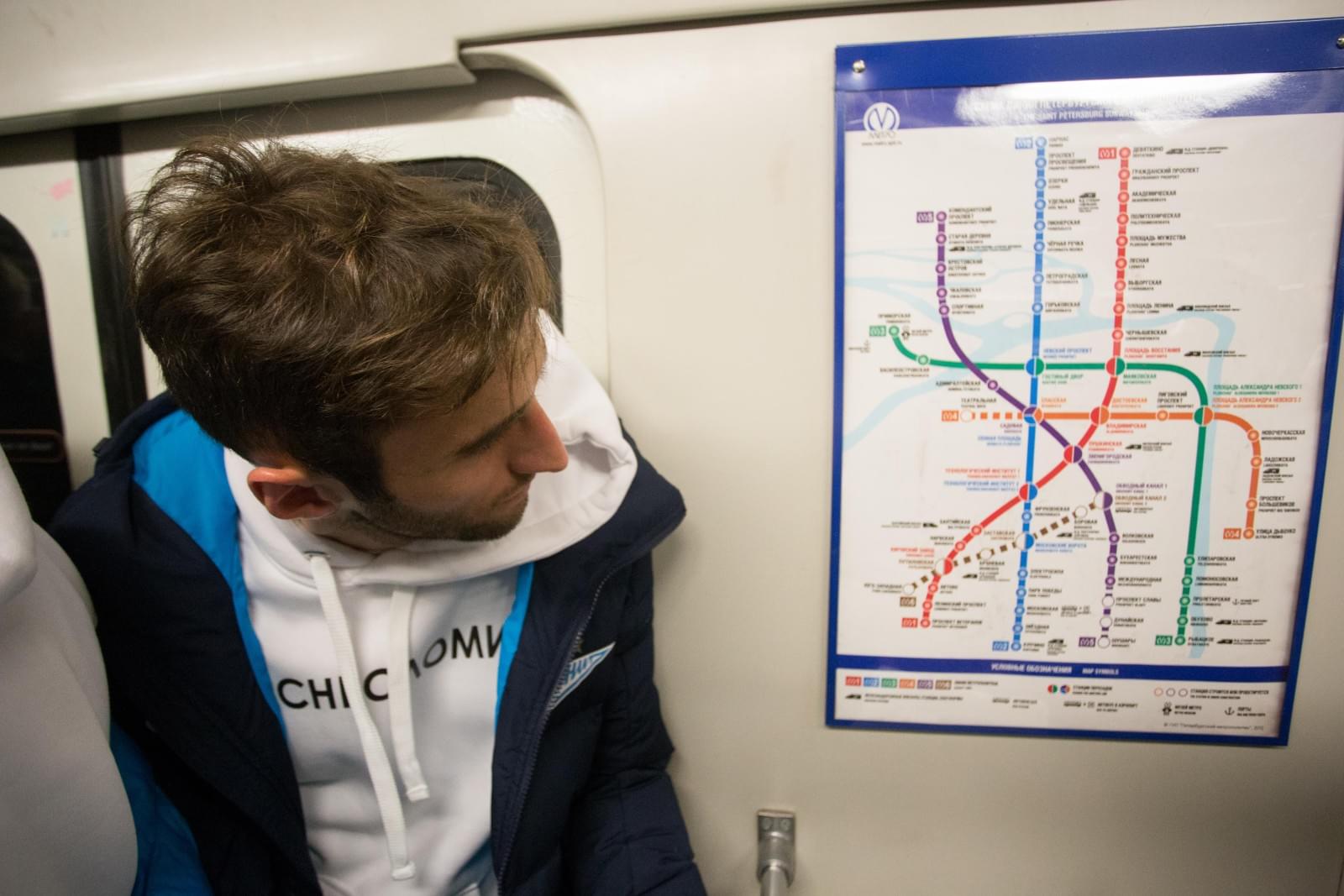 «Зенит» почтил память жертв трагедии в петербургском метро