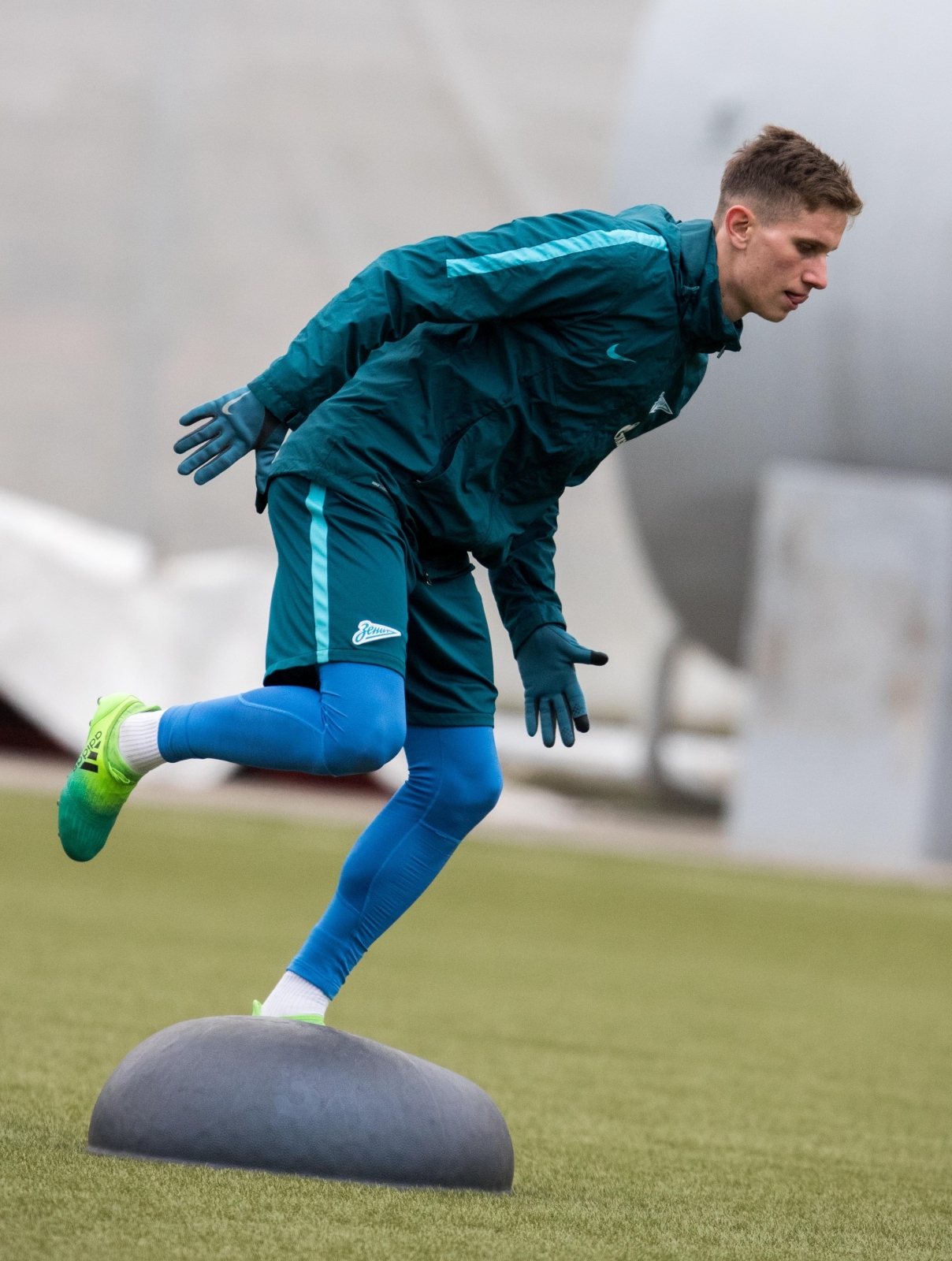 Тренировка «Зенита»-2 перед матчем с «Тосно»