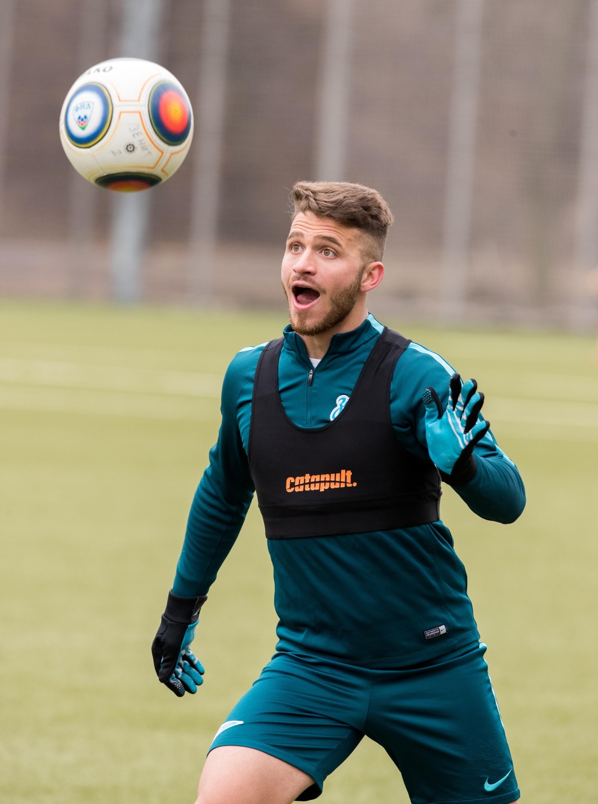 Тренировка «Зенита»-2 перед матчем с «Тосно»