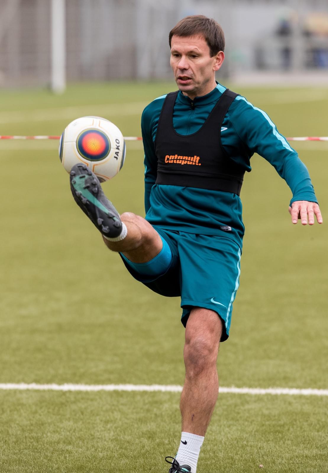 Тренировка «Зенита»-2 перед матчем с «Тосно»