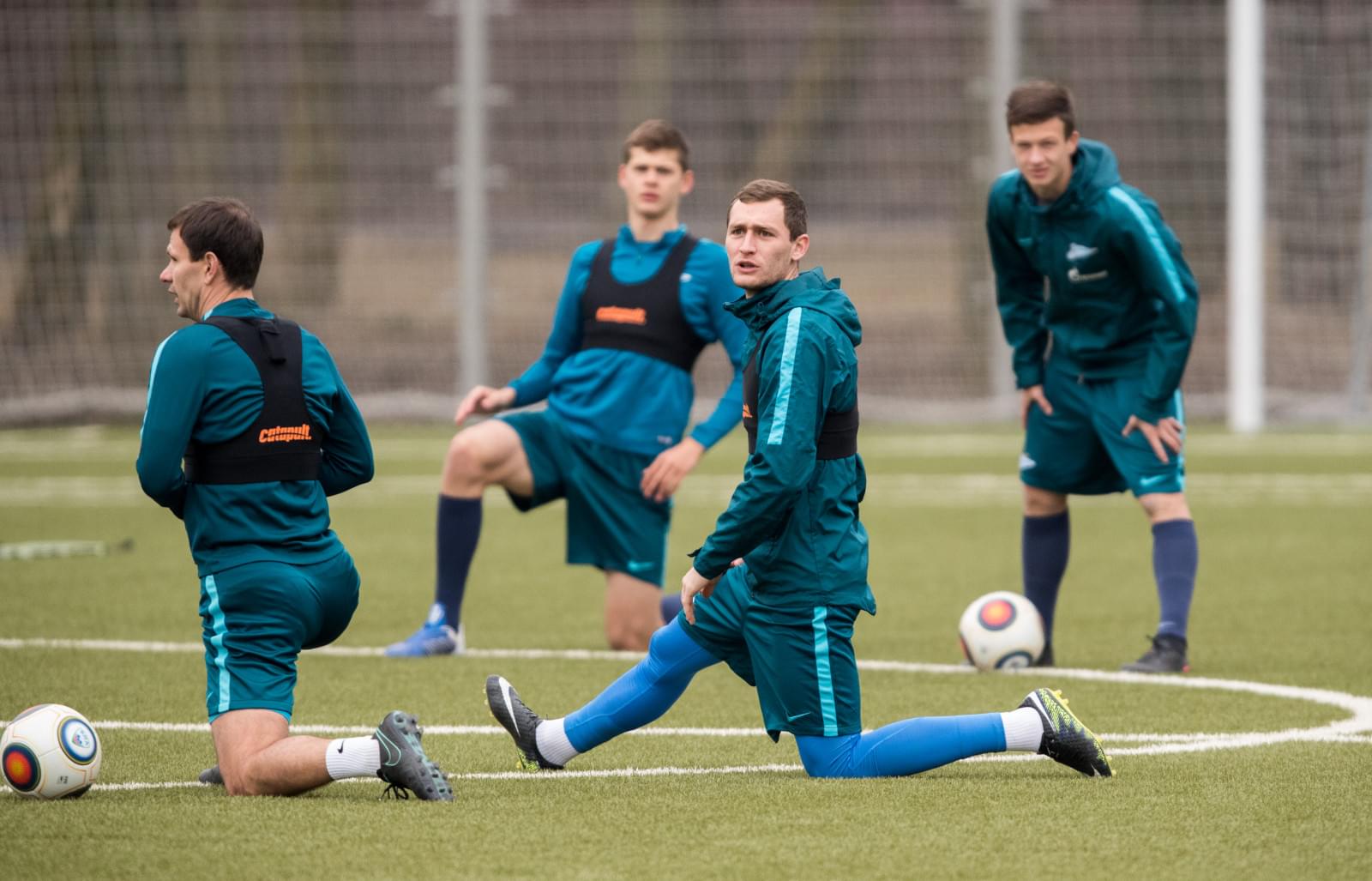 Тренировка «Зенита»-2 перед матчем с «Тосно»