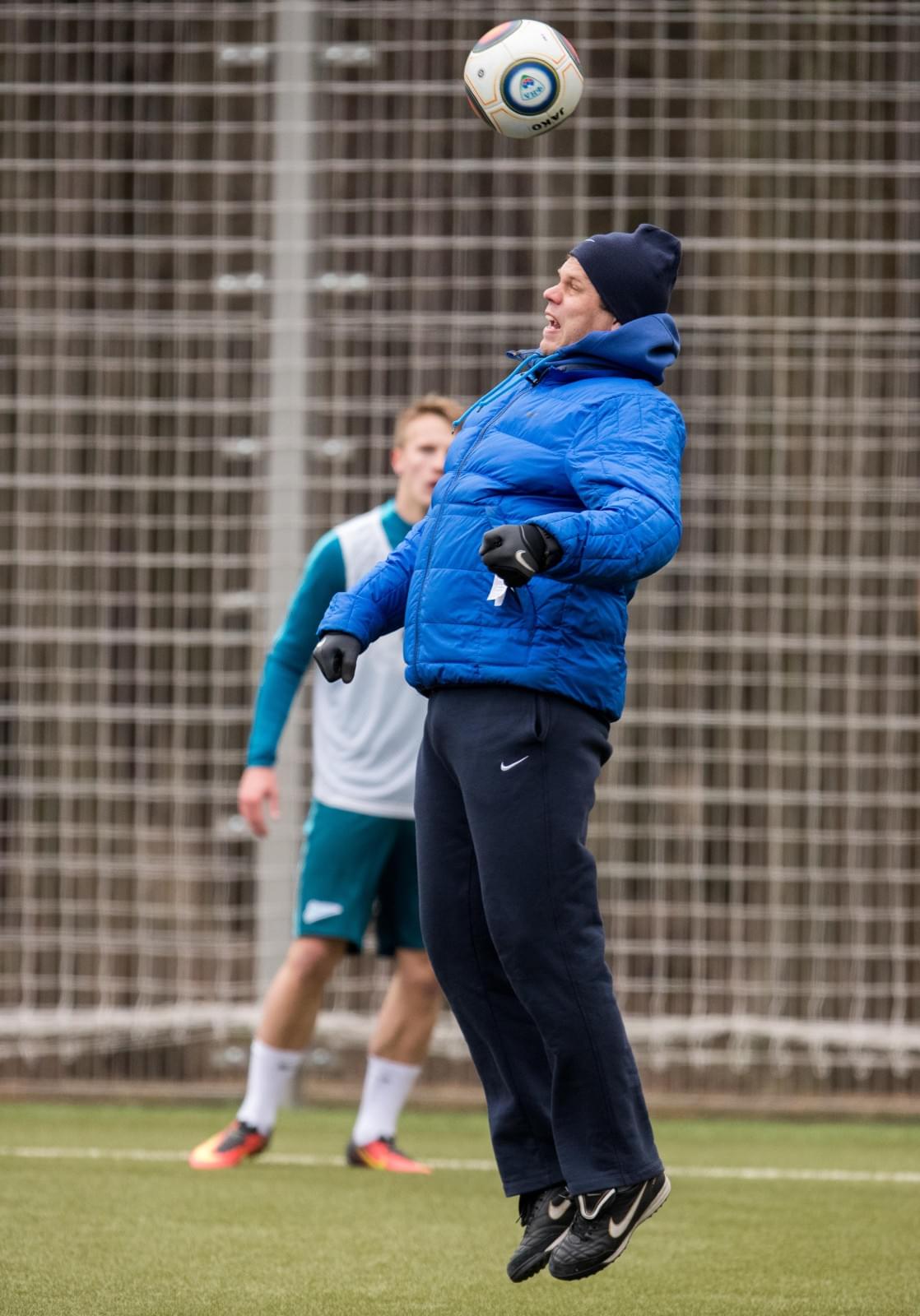 Тренировка «Зенита»-2 перед матчем с «Тосно»