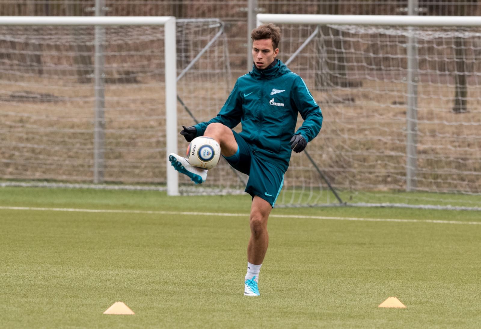 Тренировка «Зенита»-2 перед матчем с «Тосно»