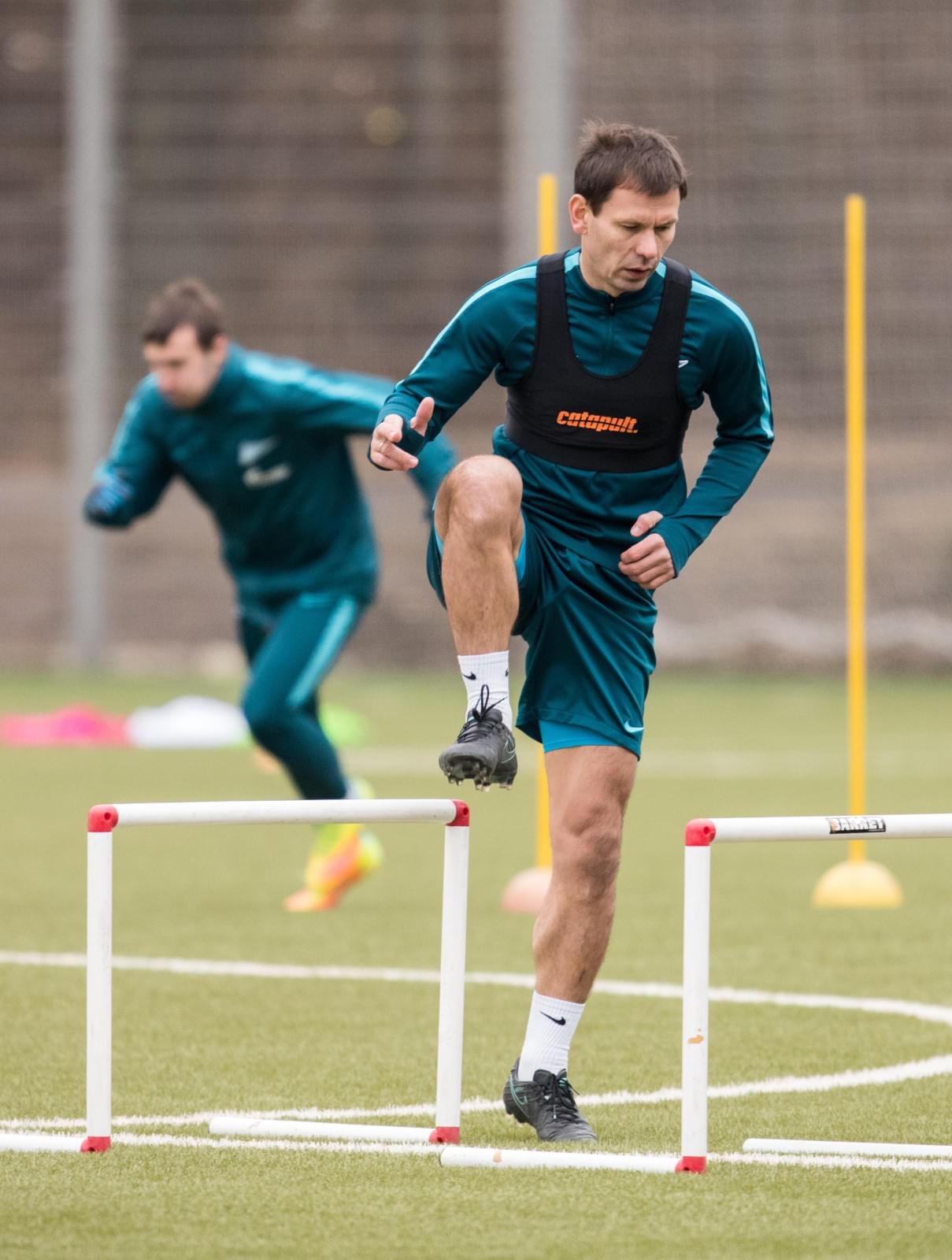 Тренировка «Зенита»-2 перед матчем с «Тосно»