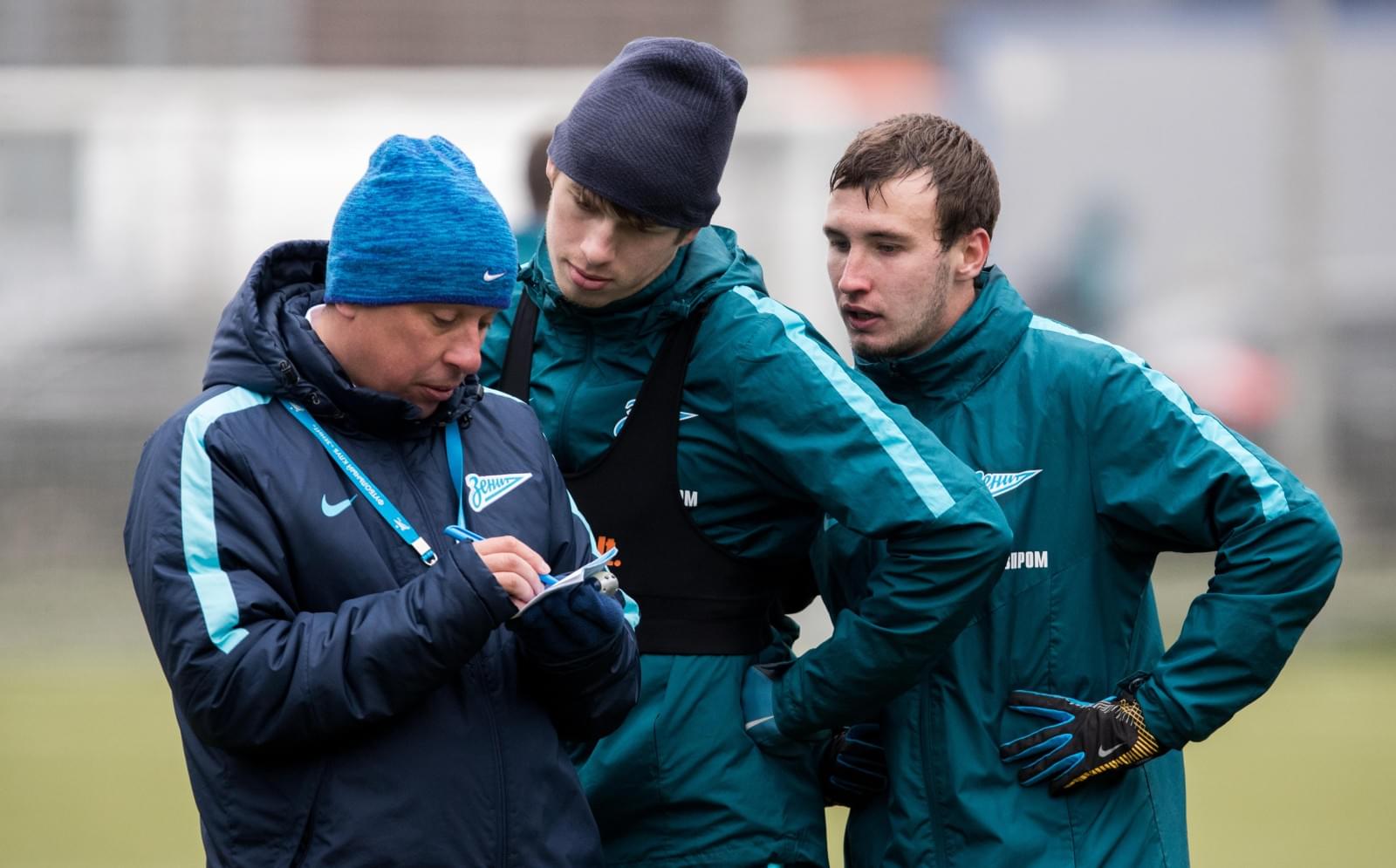 Тренировка «Зенита»-2 перед матчем с «Тосно»