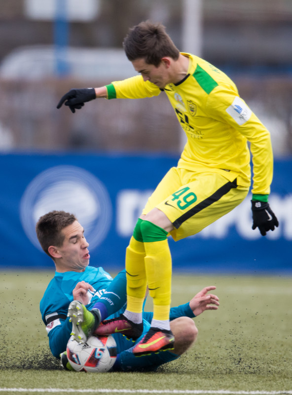 РОСГОССТРАХ-Чемпионат России 2016/17, 22-й тур, «Зенит»-м — «Анжи»-м