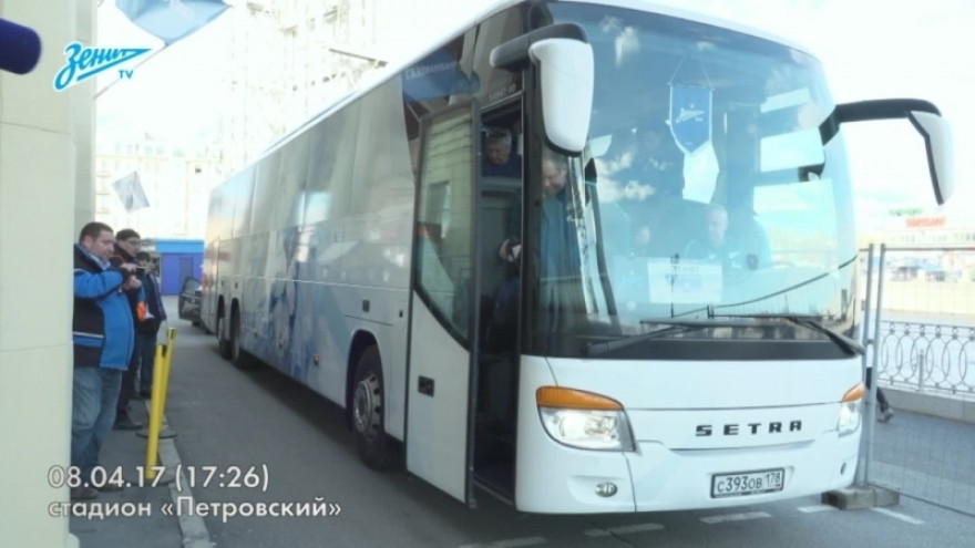 Скрытая камера «Зенит-ТВ» на матче против «Анжи»