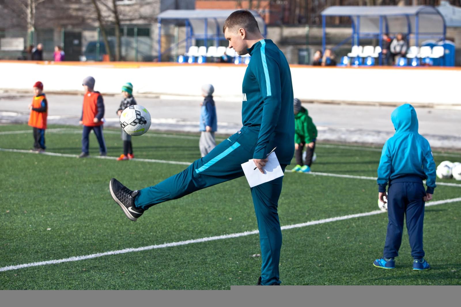 Открытие филиала Академии ФК «Зенит» в Приморском районе