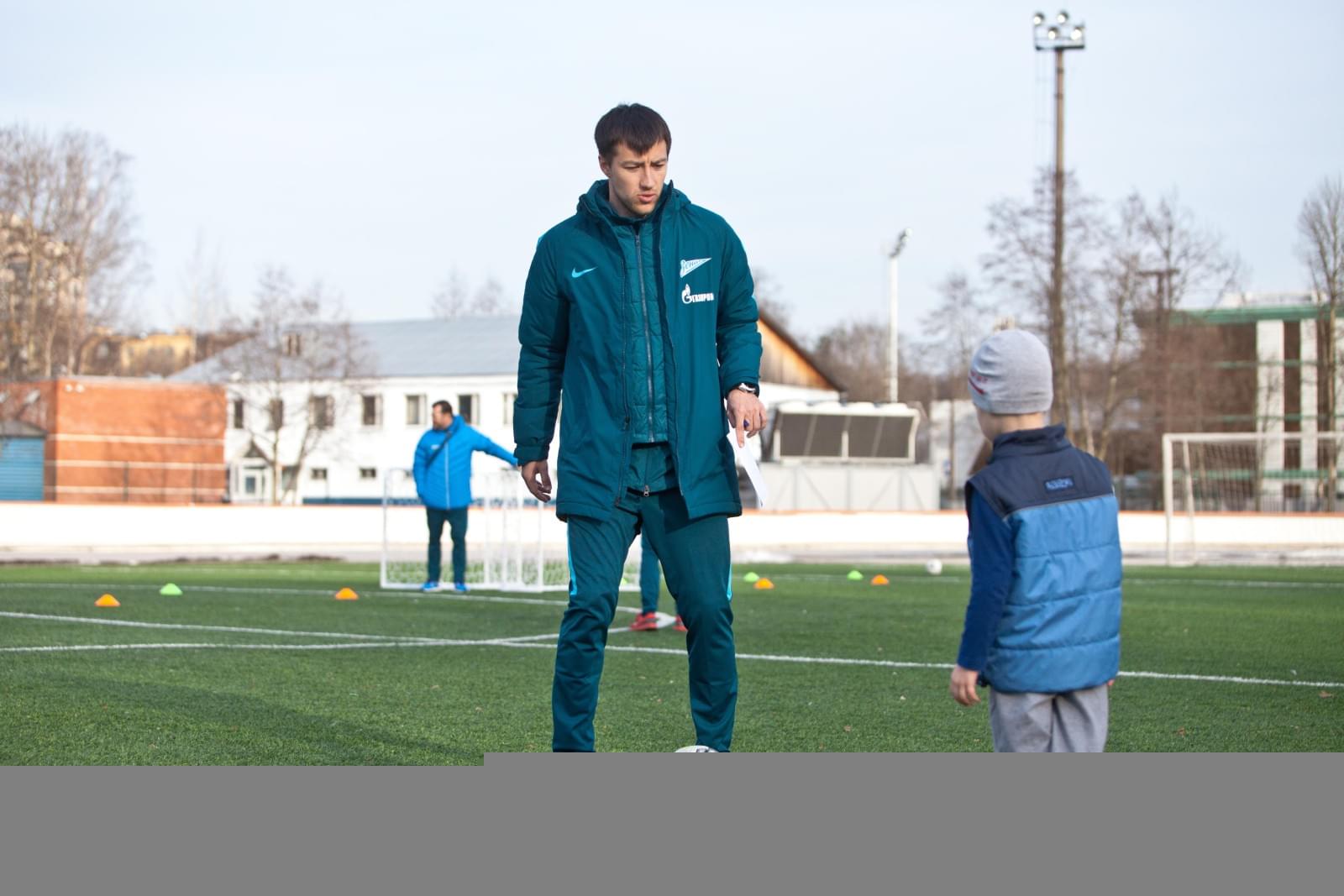 Открытие филиала Академии ФК «Зенит» в Приморском районе