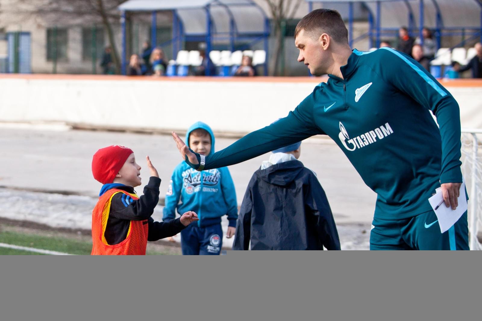 Открытие филиала Академии ФК «Зенит» в Приморском районе