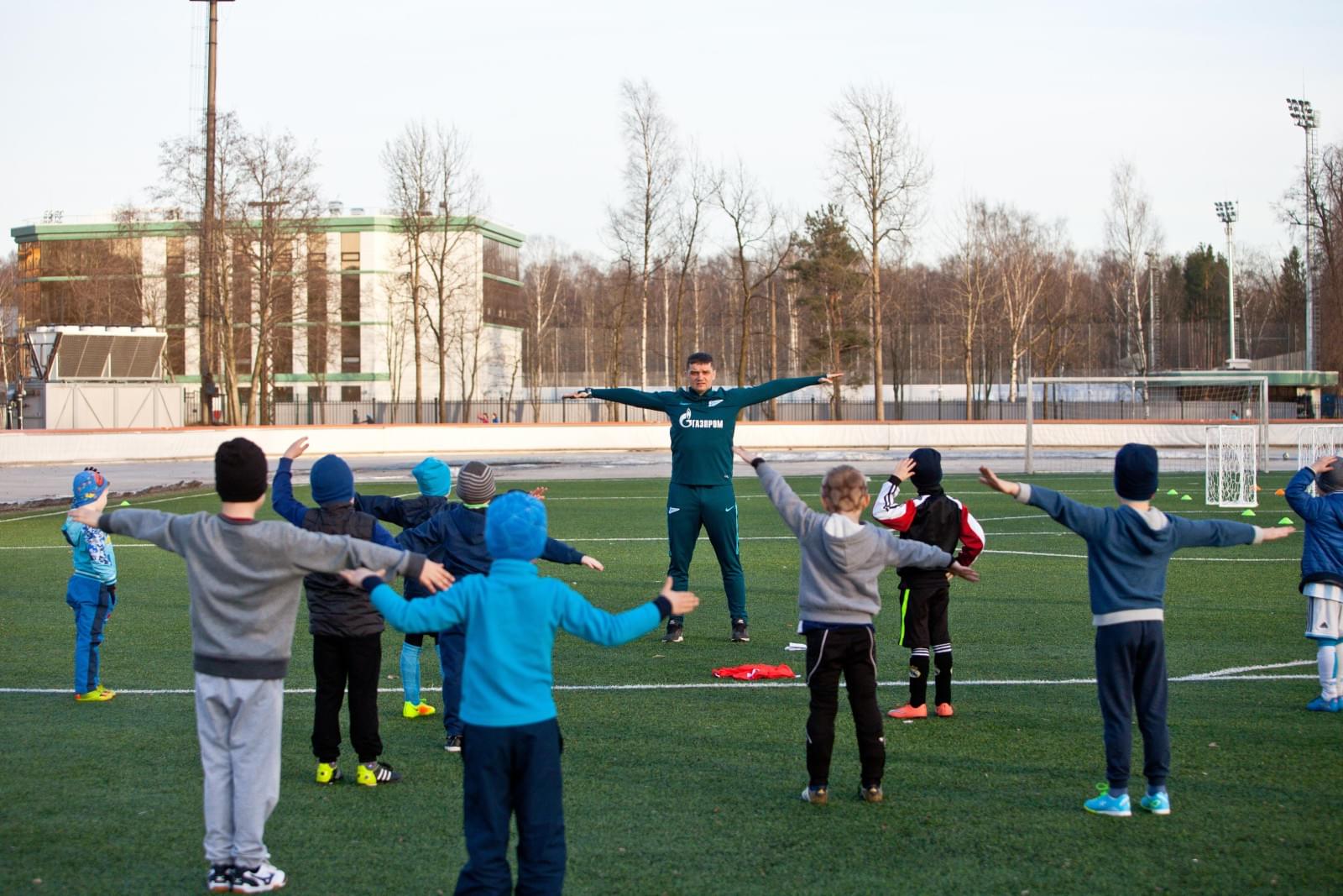Открытие филиала Академии ФК «Зенит» в Приморском районе