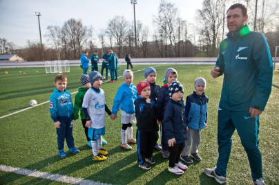Открытие филиала Академии ФК «Зенит» в Приморском районе