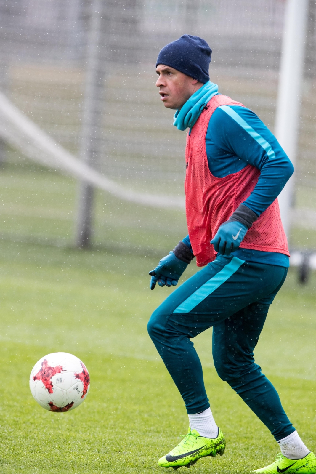 Тренировка «Зенита» перед матчем со «Спартаком»