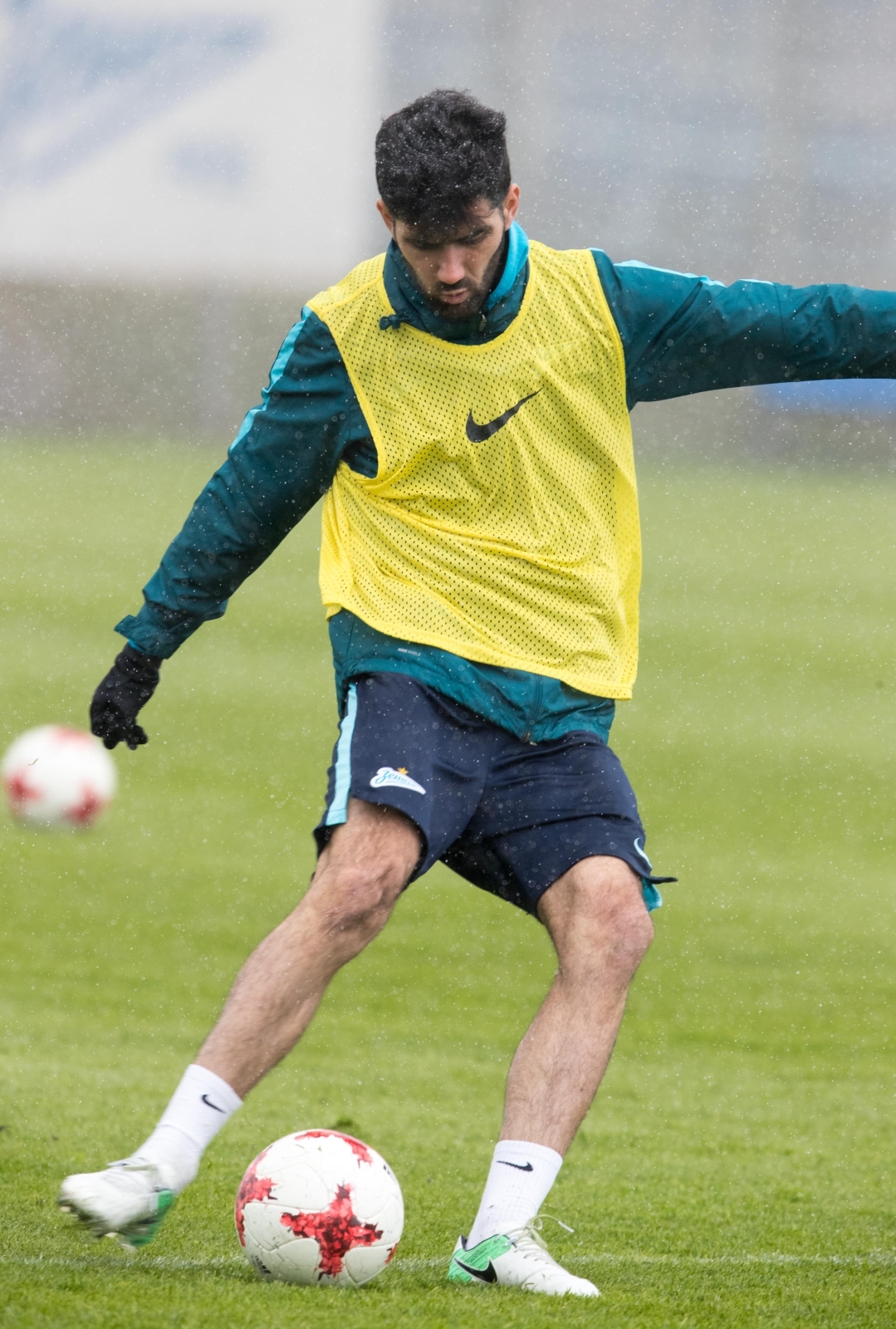 Тренировка «Зенита» перед матчем со «Спартаком»