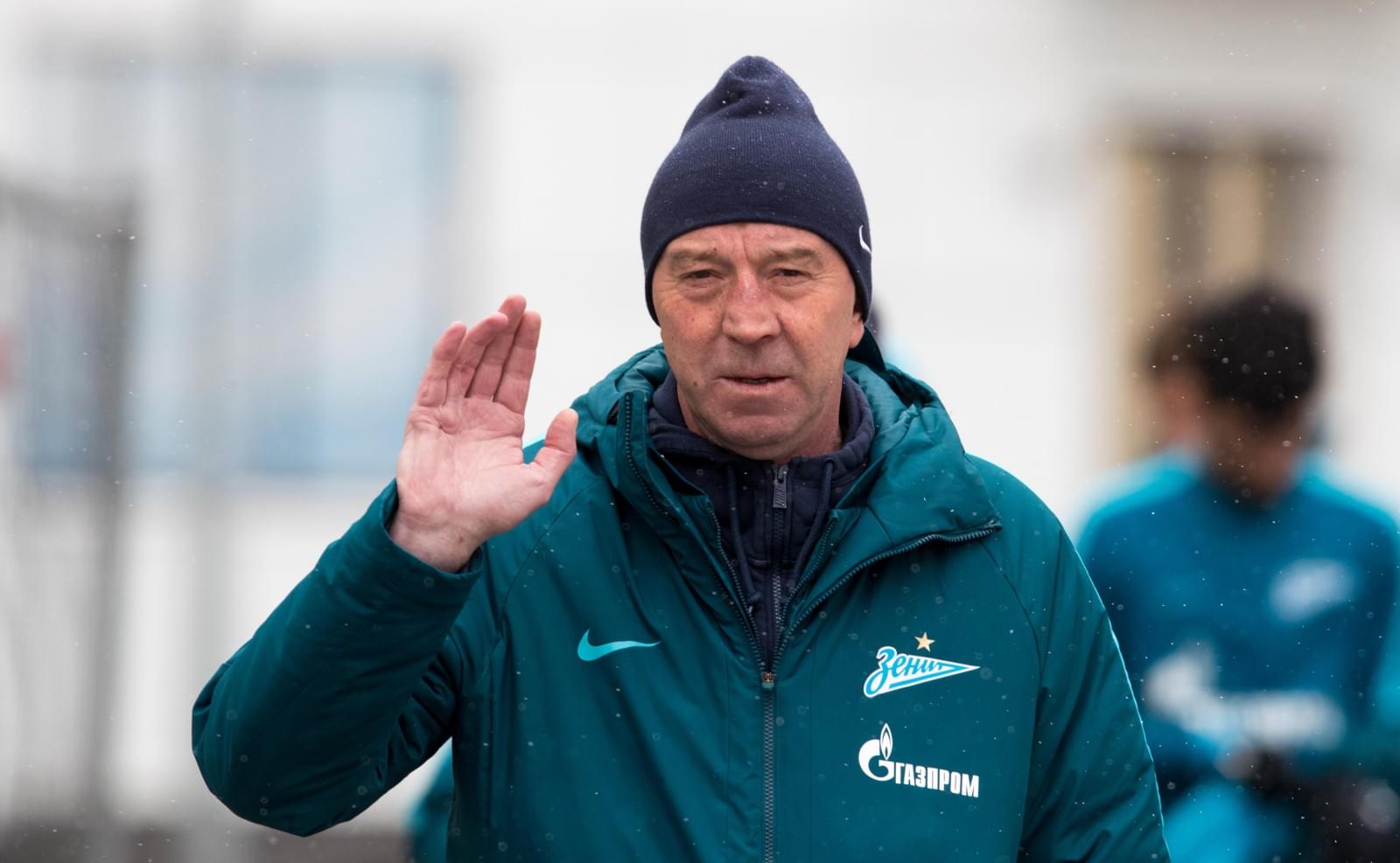 Тренировка «Зенита» перед матчем со «Спартаком»