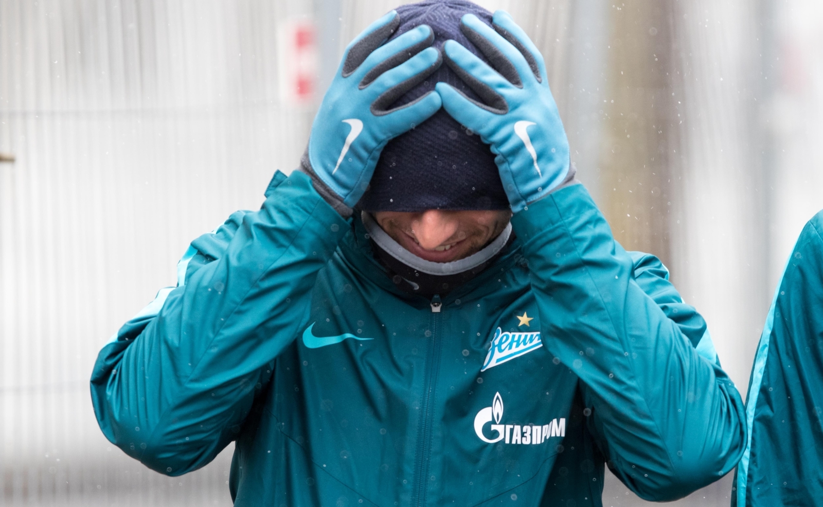 Тренировка «Зенита» перед матчем со «Спартаком»