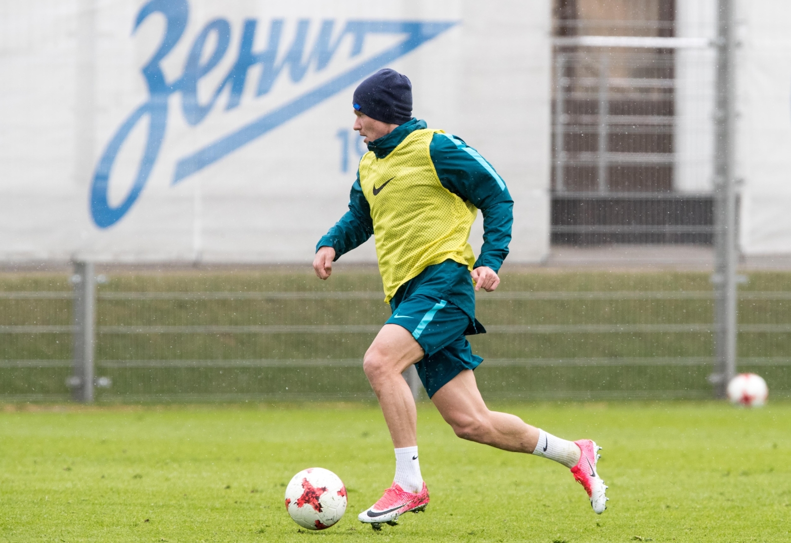 Тренировка «Зенита» перед матчем со «Спартаком»