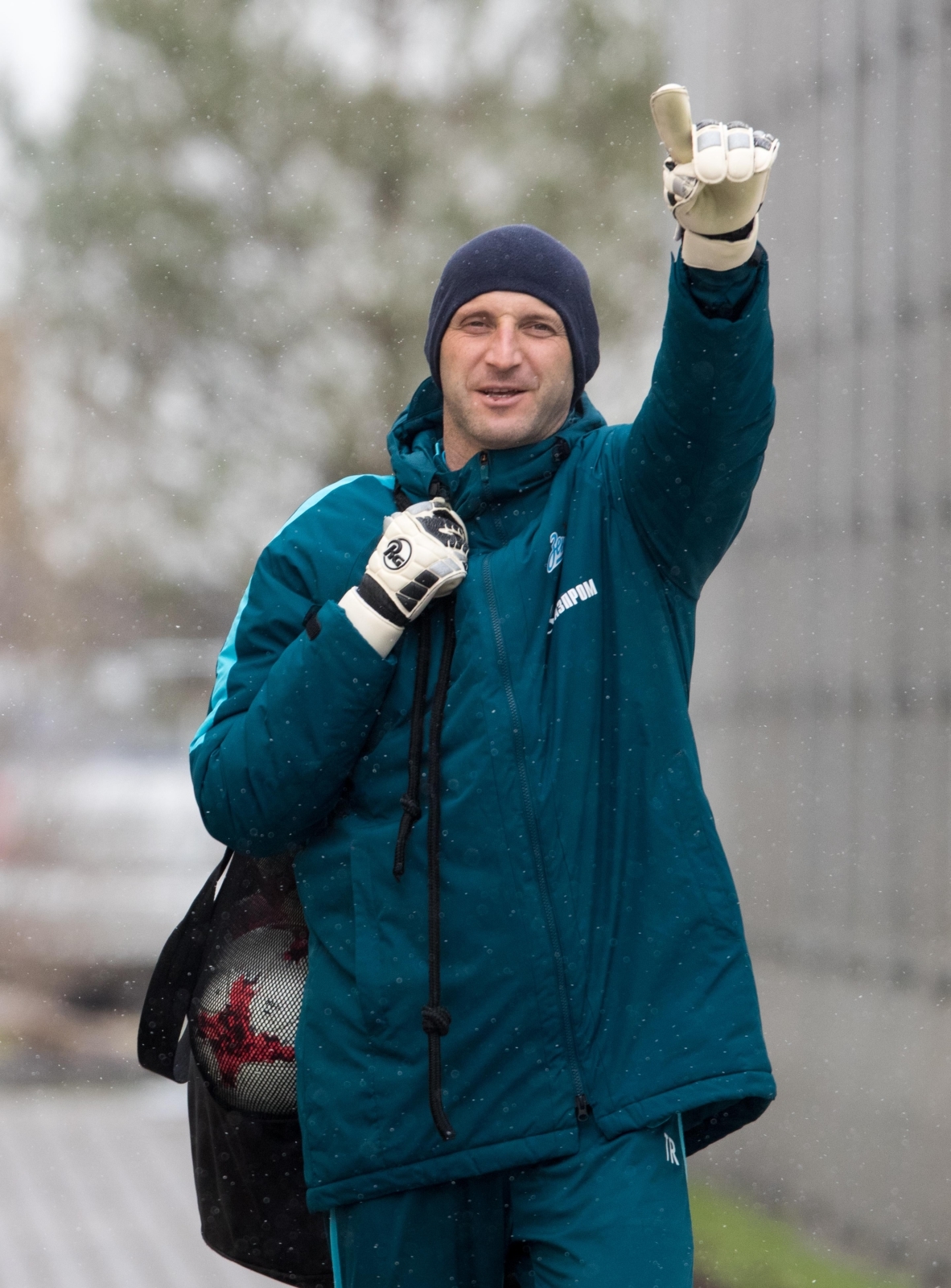 Тренировка «Зенита» перед матчем со «Спартаком»