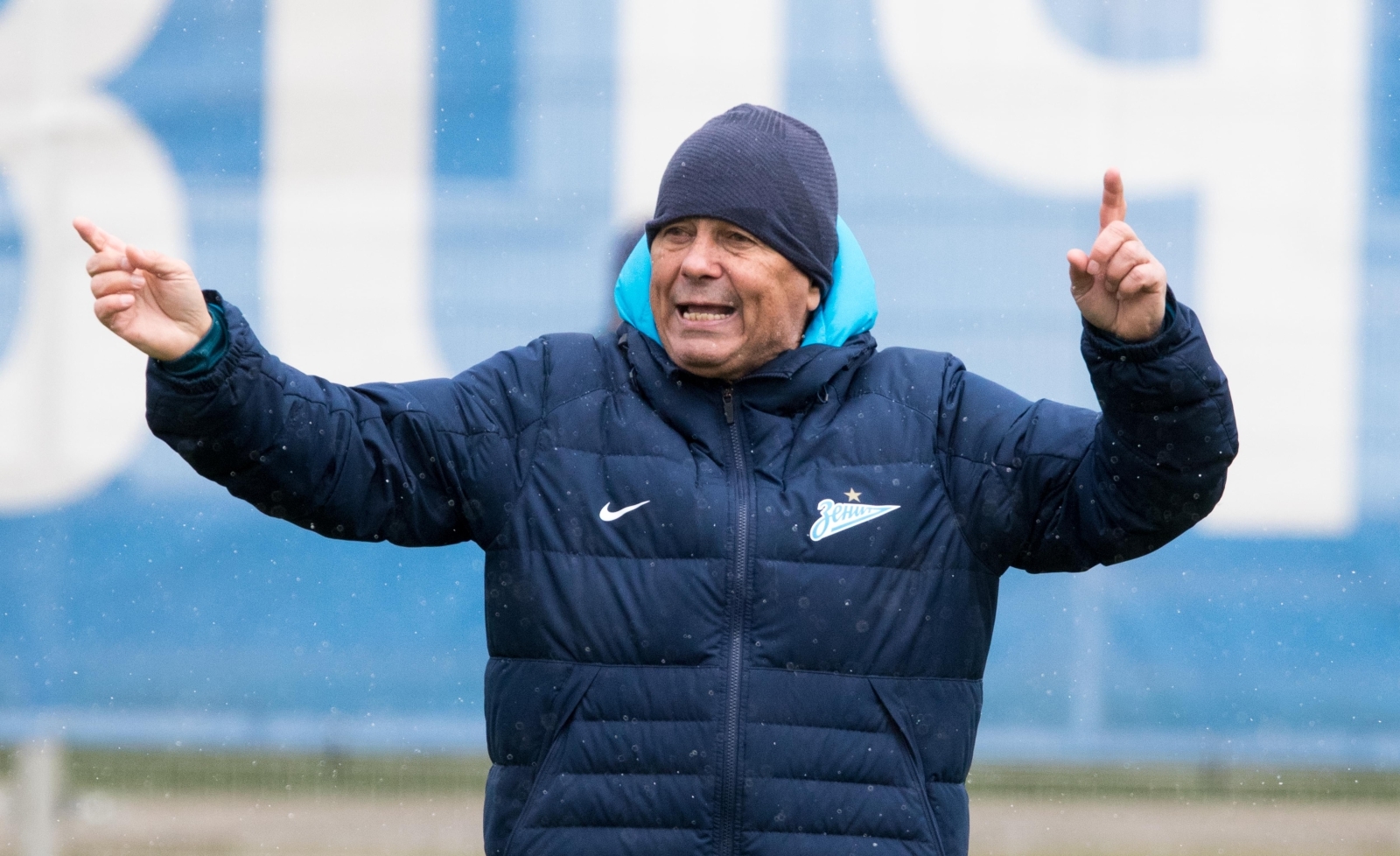 Тренировка «Зенита» перед матчем со «Спартаком»