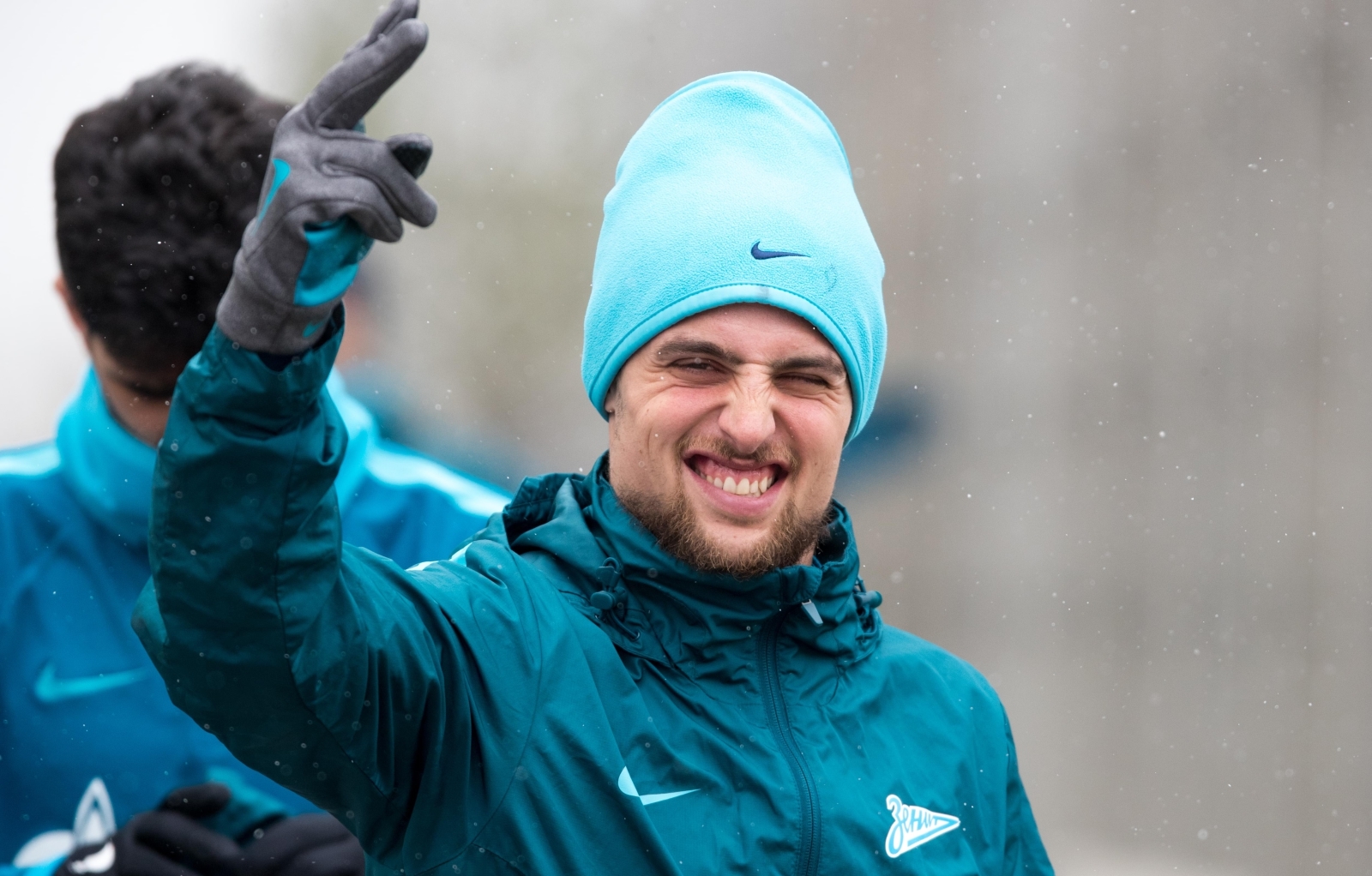 Тренировка «Зенита» перед матчем со «Спартаком»