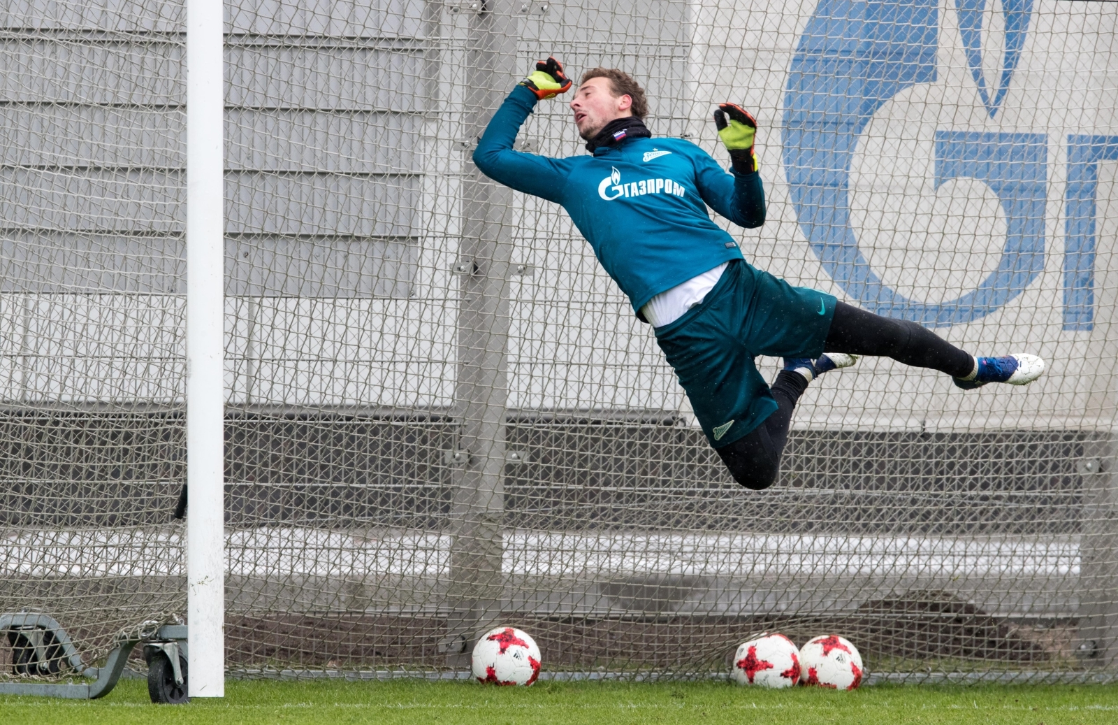 Тренировка «Зенита» перед матчем со «Спартаком»
