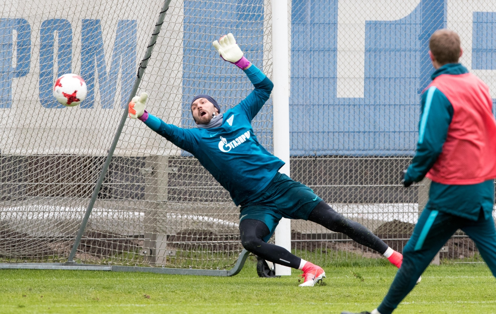 Тренировка «Зенита» перед матчем со «Спартаком»