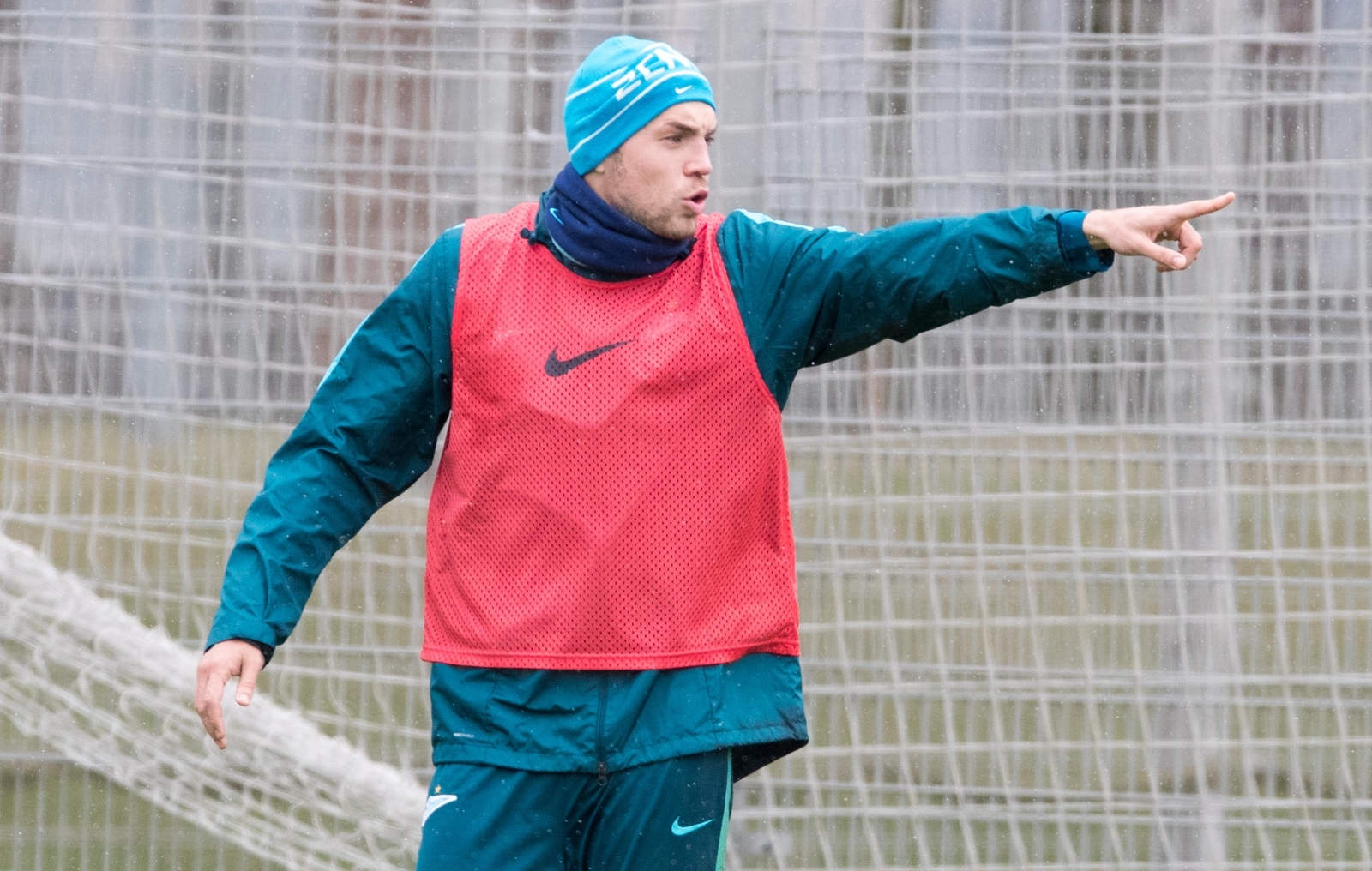 Тренировка «Зенита» перед матчем со «Спартаком»