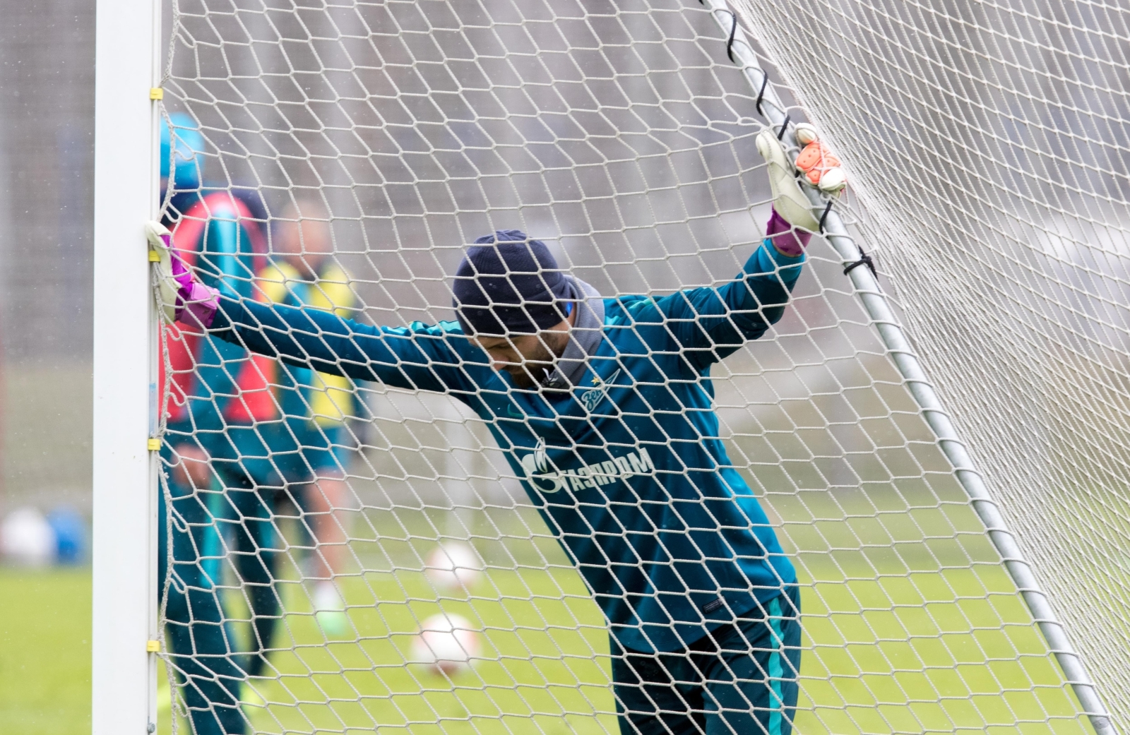 Тренировка «Зенита» перед матчем со «Спартаком»