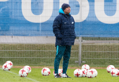 Тренировка «Зенита» перед матчем со «Спартаком»