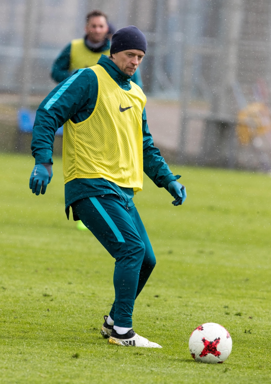 Тренировка «Зенита» перед матчем со «Спартаком»