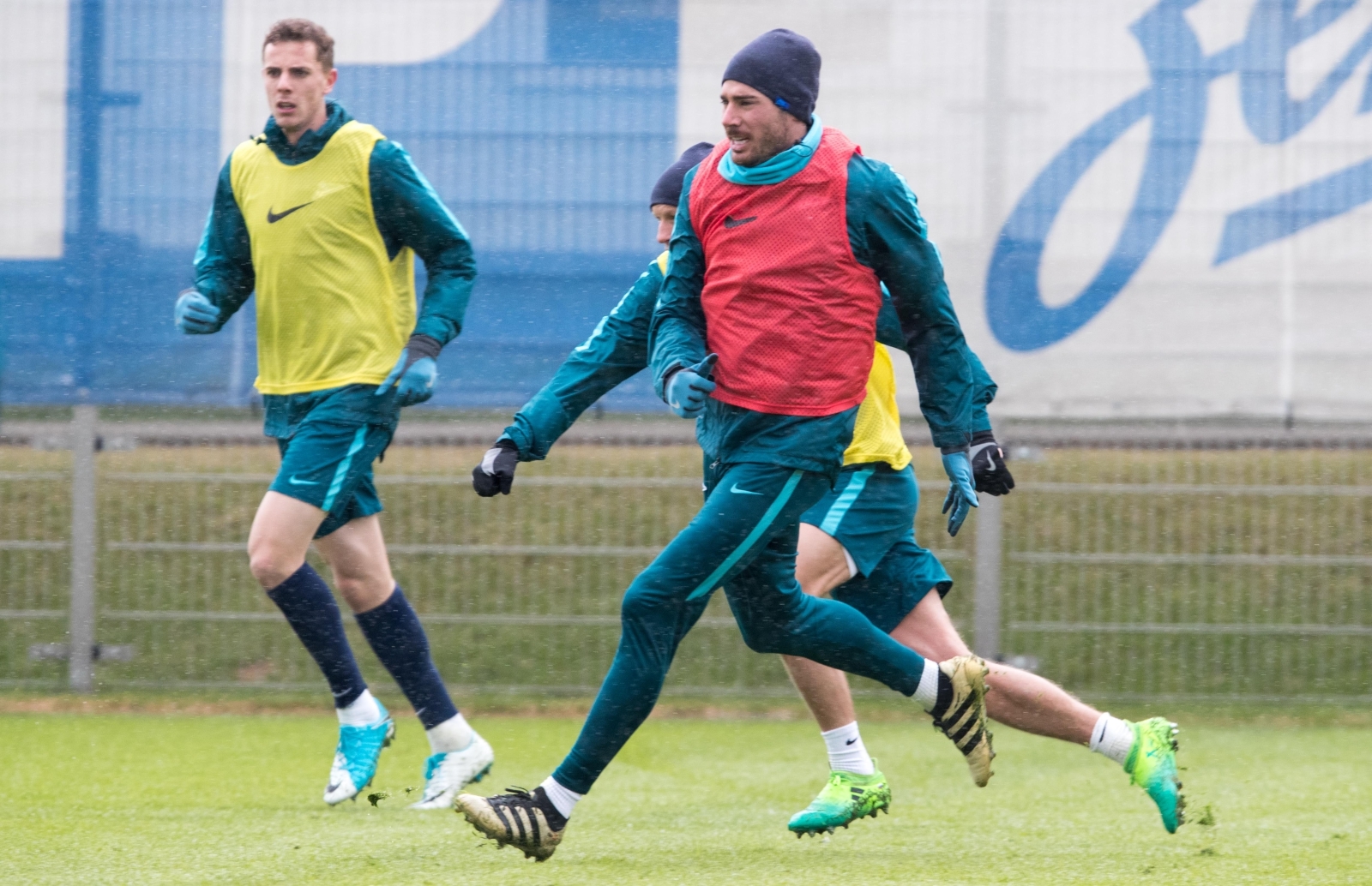 Тренировка «Зенита» перед матчем со «Спартаком»