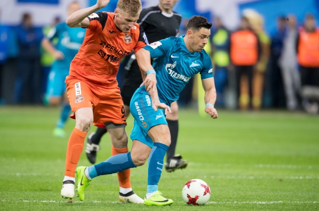 РОСГОССТРАХ-Чемпионат России 2016/17, 24-й тур, «Зенит» — «Урал»