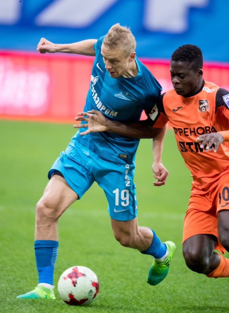 РОСГОССТРАХ-Чемпионат России 2016/17, 24-й тур, «Зенит» — «Урал»