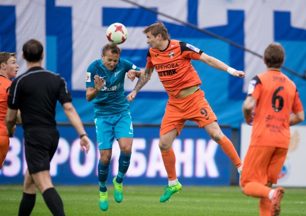 РОСГОССТРАХ-Чемпионат России 2016/17, 24-й тур, «Зенит» — «Урал»