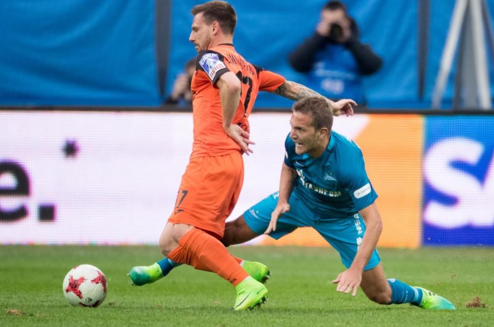 РОСГОССТРАХ-Чемпионат России 2016/17, 24-й тур, «Зенит» — «Урал»