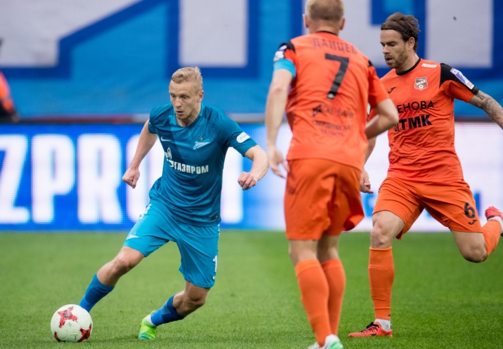 РОСГОССТРАХ-Чемпионат России 2016/17, 24-й тур, «Зенит» — «Урал»